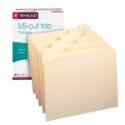 Smead 10350 Manila Folders (Bundle: 5 BX) Out Guides