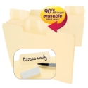 Smead 10380 Erasable SuperTab File Folders (Bundle: 6 PK) File Pocket