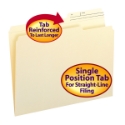 Smead 10388 Manila Folders with Reinforced Tab File Labels