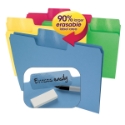 Smead 10480 Erasable SuperTab File Folders (Bundle: 6 PK) File Pocket