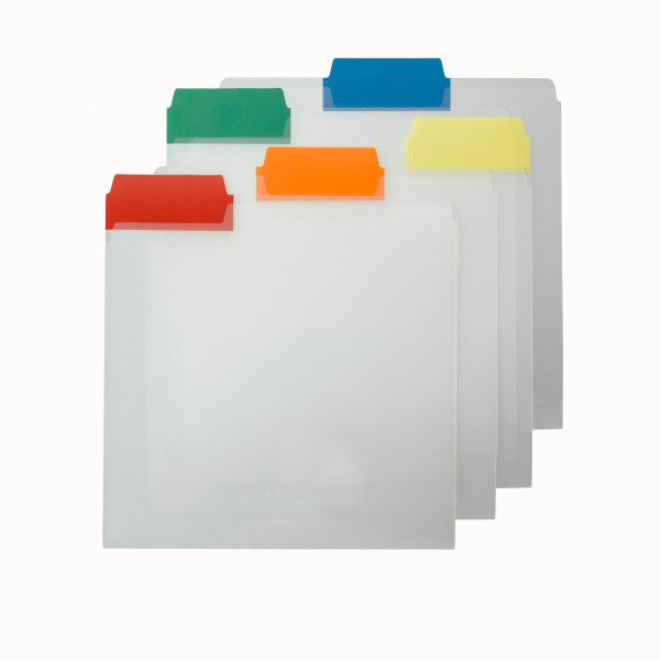 Smead 10530 Poly Color Coded File Folder File Pocket