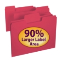 Smead 11983 Colored SuperTab Folders End Tab File Wallet