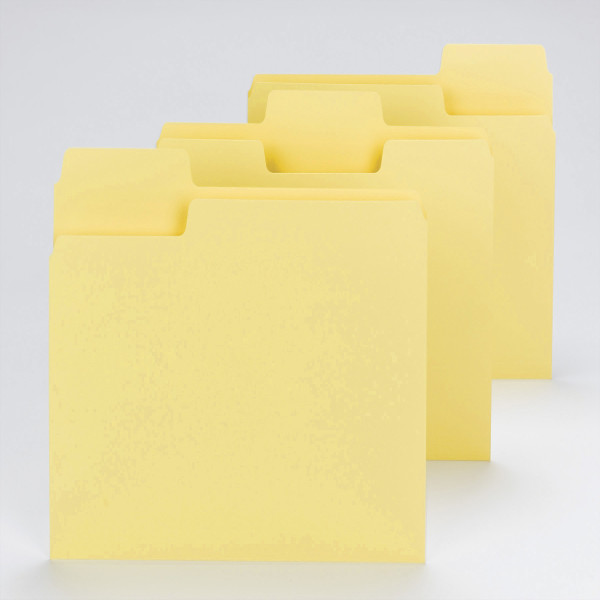 Smead 11984 Colored SuperTab Folders File Jacket