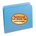 Smead 12010 Colored Folders with Reinforced Tab File Folders