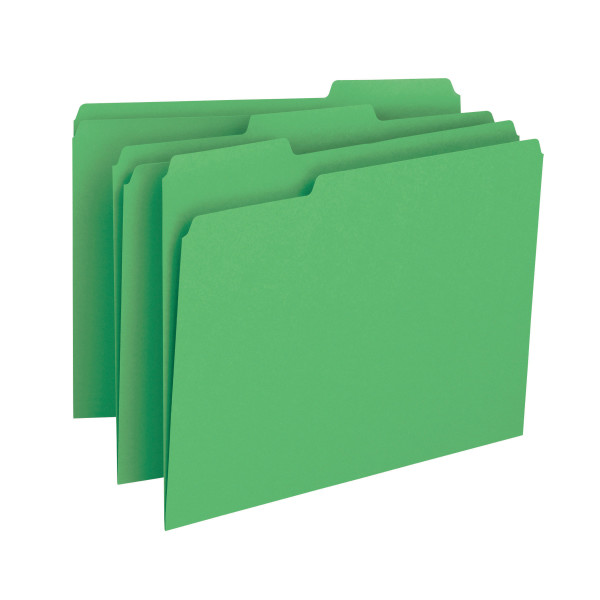 Smead 12143 Colored Folders (Bundle: 5 BX) File Jacket
