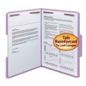 Smead 12440 Colored Fastener Folders with Reinforced Tabs File Labels