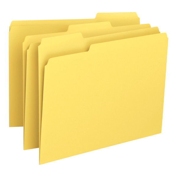 Smead 12943 Colored Folders (Bundle: 5 BX) File Folders