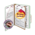 Smead 13776 Pressboard Classification Folders with SafeSHIELD Coated Fastener Technology (Bundle: 5 BX) File Folders