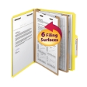 Smead 14004 Manila and Colored Classification Folders (Bundle: 5 BX) Two Pocket Folder