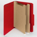 Smead 14061 100% Recycled Pressboard Colored Classification Folders File Labels