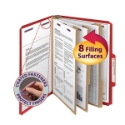 Smead 14095 Colored Pressboard Classification Folders with SafeSHIELD Coated Fastener Technology Classification Folders