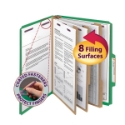 Smead 14097 Colored Pressboard Classification Folders with SafeSHIELD Coated Fastener Technology Report Cover