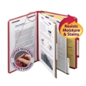 Smead 14202 PressGuard Classification Folders with SafeSHIELD Coated Fastener Technology Classification Folders