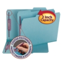 Smead 14937 Colored Pressboard Fastener Folders with SafeSHIELD Coated Fastener Technology File Pockets