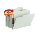 Smead 14981 SuperTab Pressboard Fastener Folders File Pocket