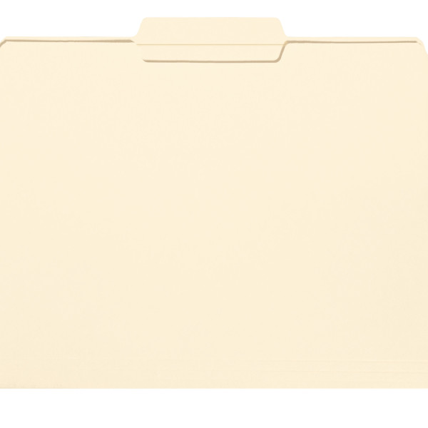 Smead 15336 Manila Folders with Reinforced Tab File Folders