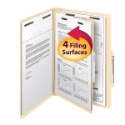 Smead 18700 Manila and Colored Classification Folders File Folders