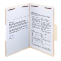 Smead 19535 SuperTab Fastener Folders WaterShed