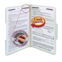 Smead 19931 Pressboard Fastener Folders with SafeSHIELD Coated Fastener Technology (Bundle: 5 BX) Two Pocket Folder