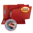 Smead 19936 Colored Pressboard Fastener Folders with SafeSHIELD Coated Fastener Technology File Wallet