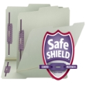 Smead 19982 Pressboard Fastener Folders with SafeSHIELD Coated Fastener Technology (Bundle: 5 BX) Hanging Folders