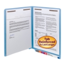 Smead 25040 End Tab Colored Fastener Folders with Shelf-Master Reinforced Tab (Bundle: 5 BX) Hanging Folders