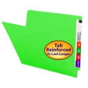 Smead 25110 End Tab Colored Folders with Shelf-Master Reinforced Tab File Labels