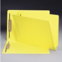 Smead 28940 End Tab Colored Fastener Folders with Shelf-Master Reinforced Tab Classification Folders