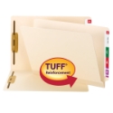 Smead 34105 TUFF Laminated End Tab Folder with Shelf-Master Reinforced Tab (Bundle: 5 BX) File Pocket