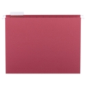 Smead 64067 Colored Hanging Folders with Tabs Antimicrobial File Pockets