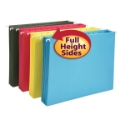 Smead 64291 Colored Hanging Pockets with Full-Height Gusset (Bundle: 12 PK) File Labels