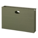Smead 64326 100% Recycled Hanging Pockets with Full-Height Gusset File Labels