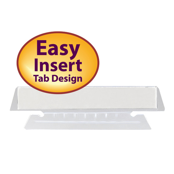 Smead 64615 Poly Tabs (Bundle: 10 PK) Fastener Folders