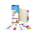 Smead 66006 Smartstrip Labeling System Two Pocket Folder