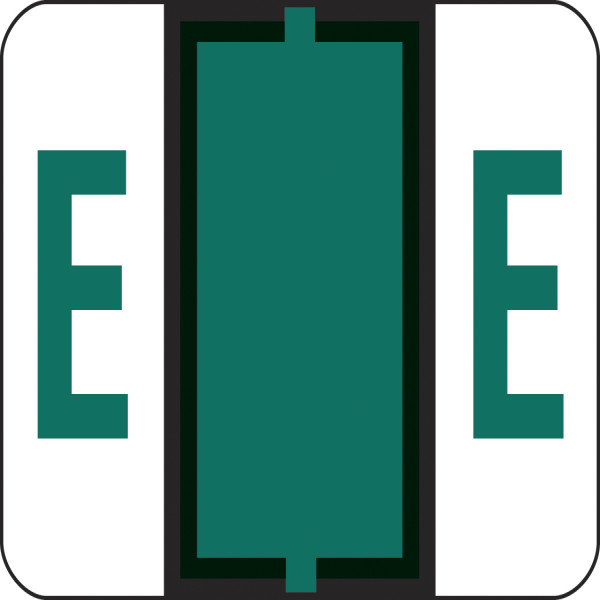 Smead 67075 BCCS and BCCR Bar-Style Color-Coded Labels Classification Folders