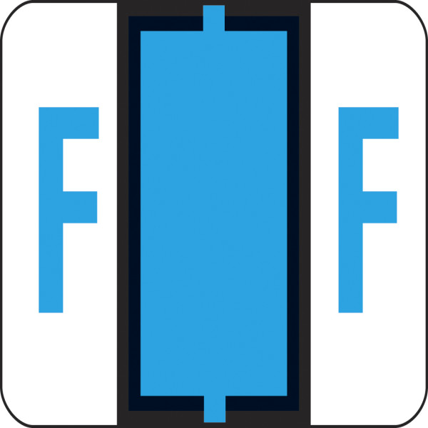 Smead 67076 BCCS and BCCR Bar-Style Color-Coded Labels Classification Folders