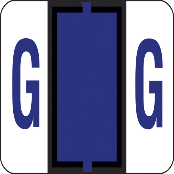 Smead 67077 BCCS and BCCR Bar-Style Color-Coded Labels Classification Folders