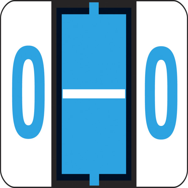Smead 67085 BCCS and BCCR Bar-Style Color-Coded Labels Fastener Folders