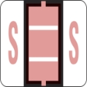 Smead 67089 BCCS and BCCR Bar-Style Color-Coded Labels Report Cover