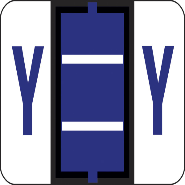 Smead 67095 BCCS and BCCR Bar-Style Color-Coded Labels Fastener Folders