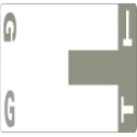 Smead 67158 AlphaZ NCC Color-Coded Name Labels (Bundle: 5 PK) File Folders