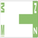Smead 67164 AlphaZ NCC Color-Coded Name Labels (Bundle: 5 PK) File Jacket