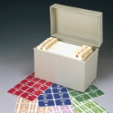Smead 67170 AlphaZ ACCS and ACC Color-Coded Alphabetic Labels Classification Folders