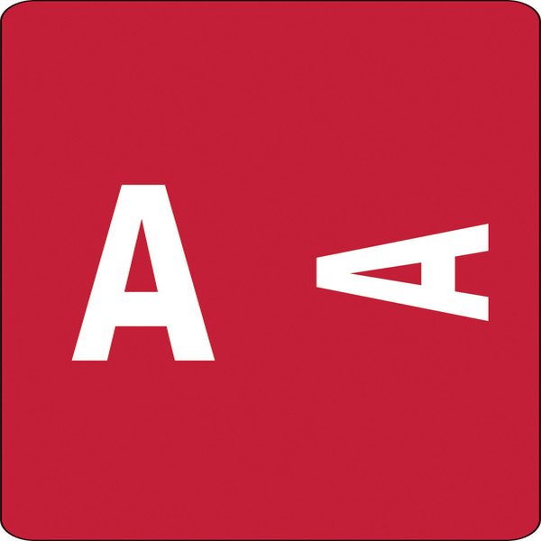 Smead 67171 AlphaZ ACCS and ACC Color-Coded Alphabetic Labels (Bundle: 5 PK) File Folders