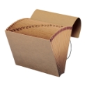 Smead 70121 Kraft Expanding Files with Flap and Elastic Cord (Bundle: 5 EA) File Labels