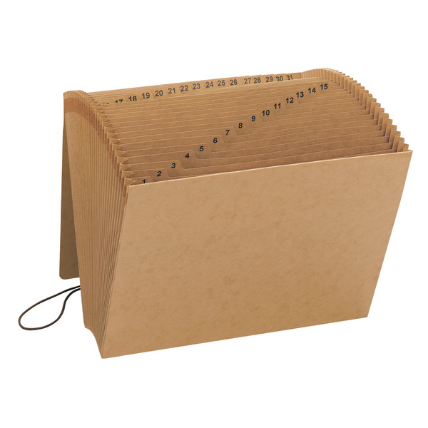 Smead 70168 Kraft Expanding Files with Flap and Elastic Cord File Labels