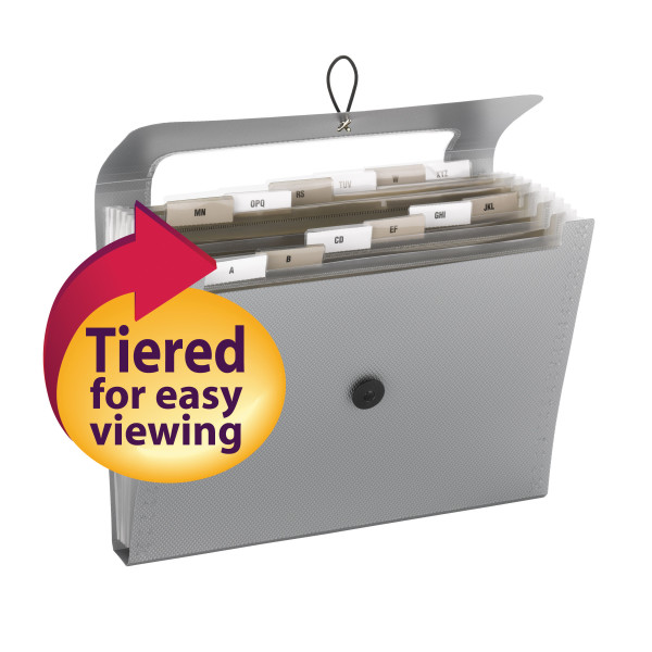Smead 70903 Step Index Organizer (Bundle: 12 EA) WaterShed