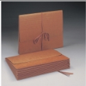 Smead 71073 Redrope Expanding Wallets with Cloth Tape Tie File Guides