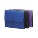 Smead 71119 Extra Wide Expanding Wallets with Elastic Cord Classification Folders
