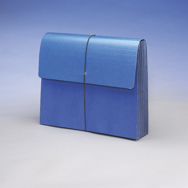 Smead 71122 Extra Wide Expanding Wallets with Elastic Cord Vertical File